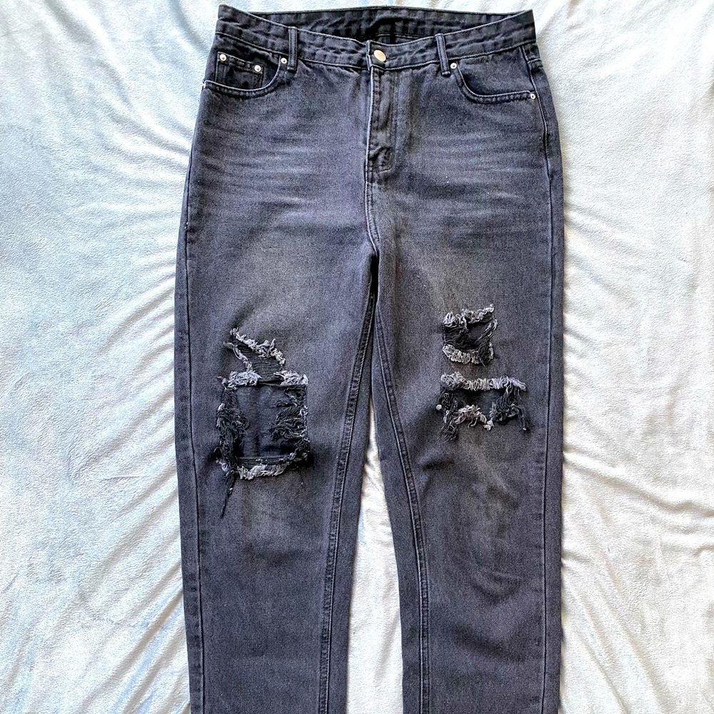 High Rise Shein Straight leg Jeans Women’s Large